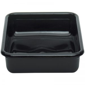 Cambro Cambox® - Black Cutlery Bussing Box 17 x 22" Flat Bottom