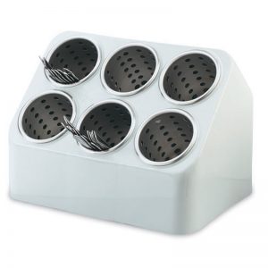Vollrath H216mm 6-Cylinder Cutlery Silv-A-Tainer