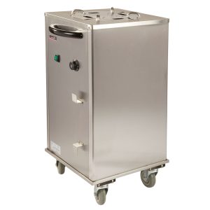 Pantheon Mobile Heated Plate Dispenser - Single