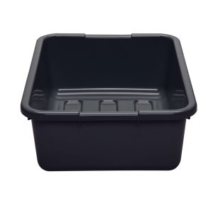 Cambro Cambox® - Black Deep Cutlery Bussing Box 15 x 21"