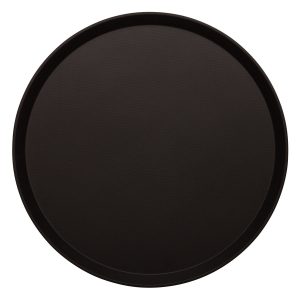 Cambro Black Treadlite™ Tray Ø405mm