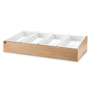 Pujadas - Oak Cutlery Bin for Trolley
