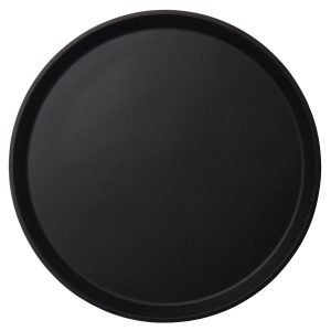 Cambro Black Camtread® Round Tray Ø405mm