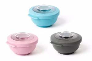 Harfield Tableware - Small Snack & Dip Bowl with Airtight Lid - Select Colour Below