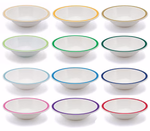 Harfield Tableware - Duo Bowl – Polycarbonate - 17.3cm - Select Colour Below