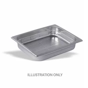 Pujadas GN First 65mm Deep 1/2 Stainless Steel Perforated Gastronorm