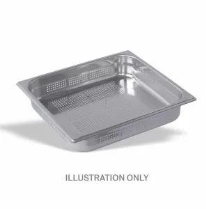 Pujadas GN First 65mm Deep 2/3 Stainless Steel Perforated Gastronorm