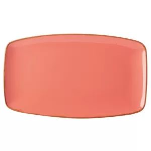 Seasons by Porcelite - Coral Rectangular Plate 31x18cm/12"x7"