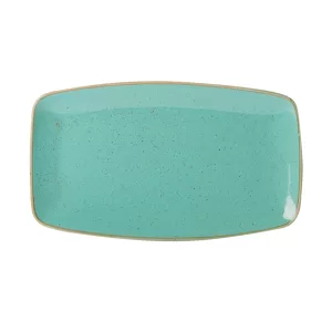Seasons by Porcelite - Sea Spray Rectangular Plate 31x18cm/12"x7"