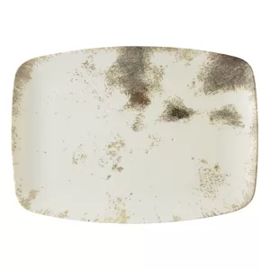 Enigma - Sand Rectangular Plate 32cm