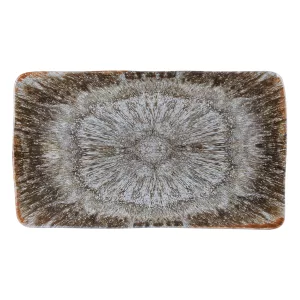 Rustico Stoneware - Iris Rectangular Plate 27 cm