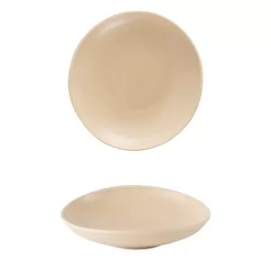Rustico Premium Stoneware - Nude Deep Plate 19cm/7½
