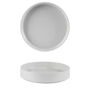 Rustico Premium Stoneware - Ivory Deep Walled Plate 23cm/9"