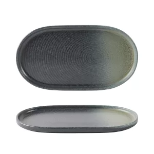 Rustico Premium Stoneware - Dusk Oval Platter 33x18cm/11" x 7"