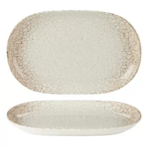 Fusion by Academy - Scorched Oval Platter 33 x 21cm