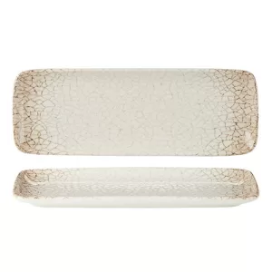 Fusion by Academy - Scorched Rect Platter 30 x 11cm