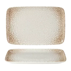 Fusion by Academy - Scorched Rectangular Platter 27 x 20cm 10 1/2" x 7 3/4