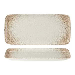 Fusion by Academy - Scorched Rect Platter 34 x 16cm
