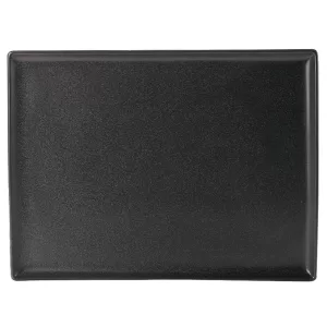 Seasons by Porcelite - Graphite Rectangular Platter 35x25cm