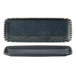 Fusion by Academy - Flint Rect Platter 30 x 11cm