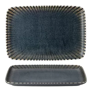 Fusion by Academy - Flint Rect Platter 33 x 23cm