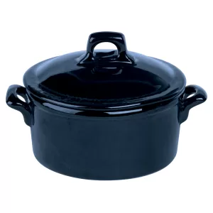 Rustico Stoneware - Azul Lidded Casserole 12x5.5cm/5"x2.25" 42.5cl/15oz